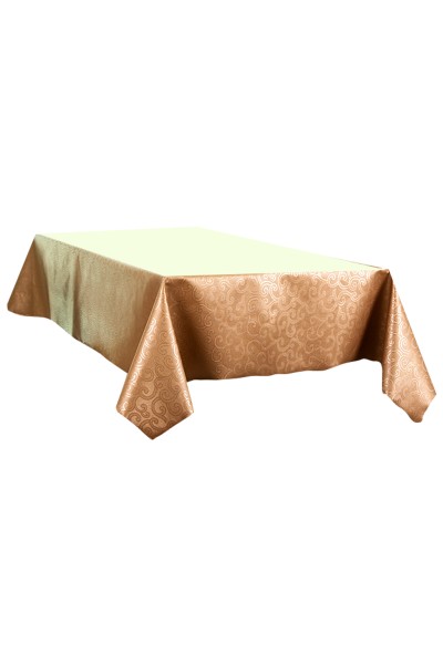 Bulk order Nordic rectangular table cover design PU waterproof and oil-proof jacquard table cover table cover supplier  Site construction starts praying worship tablecloth extra large Admissions SKTBC042 side view